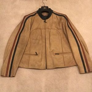 SF LEATHER BIKER JACKET